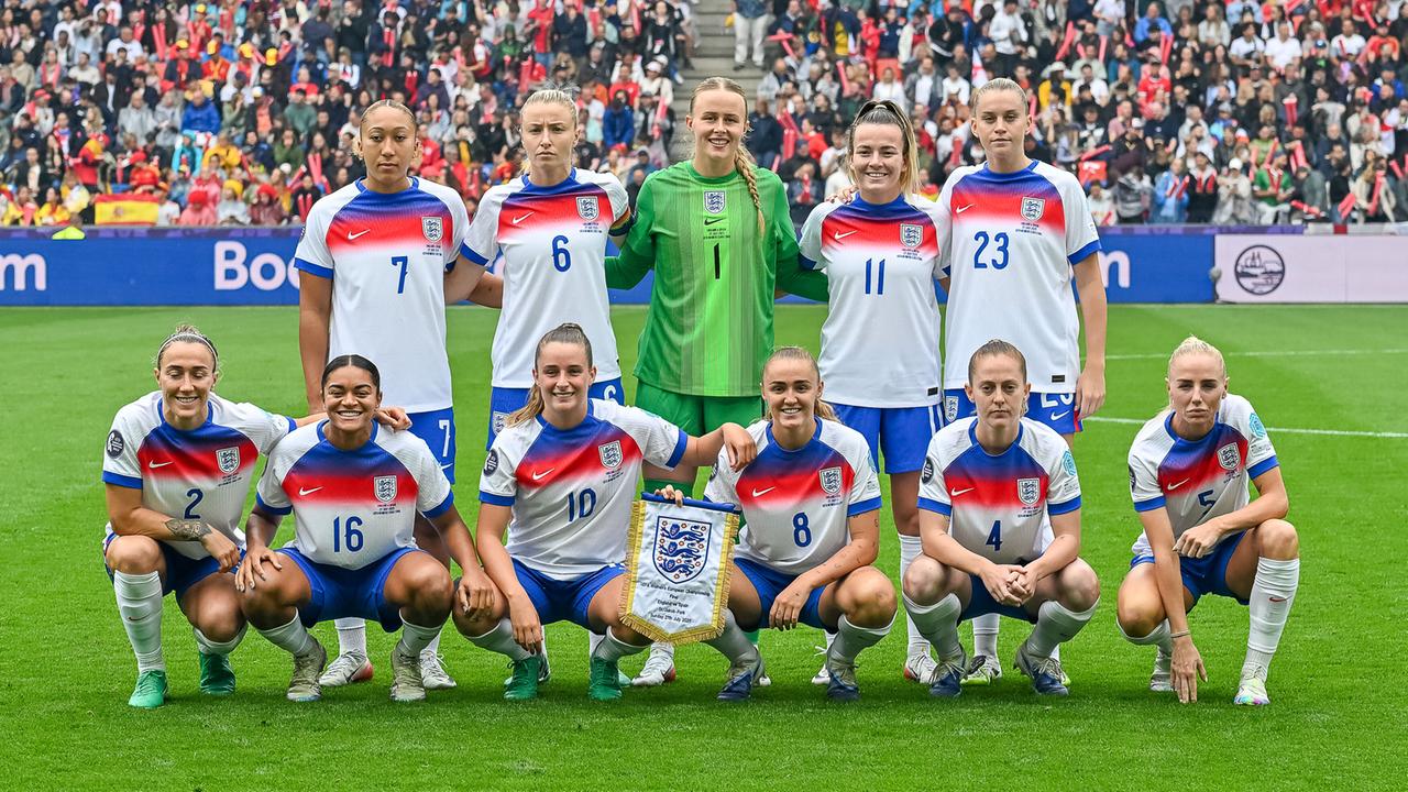 Das Team England 