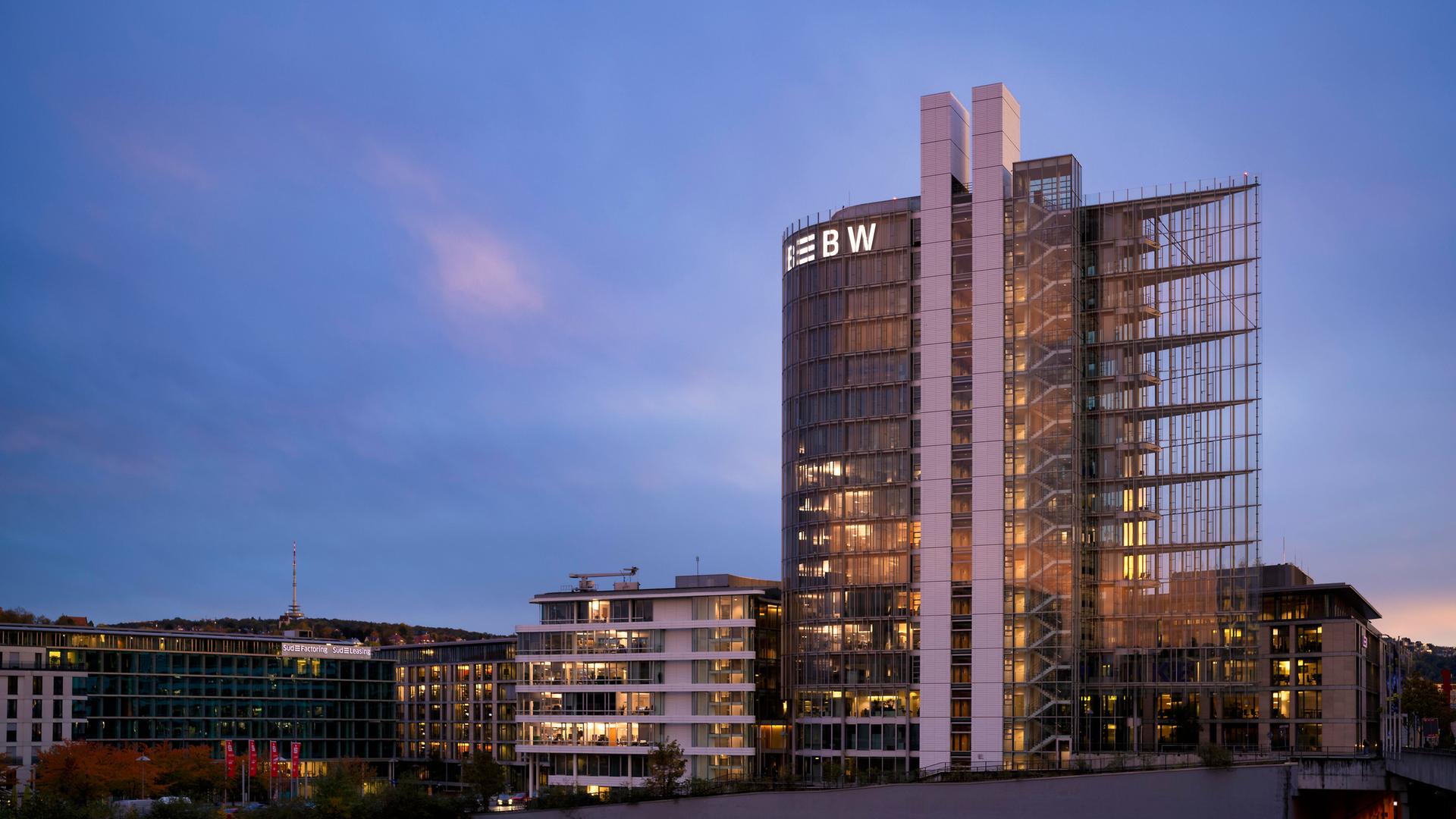 Verwaltungsgebäude der Landesbank Baden-Württemberg in Stuttgart