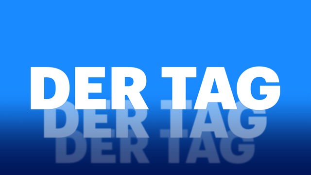 Das Podcastlogo von "Deutschlandfunk - Der Tag" zeigt den Schriftzug "Der Tag" in großen weißen Lettern vor blauem Hintergrund. Der Schriftzug wiederholt sich zwei Mal, immer kleiner im Hintergrund. Das Podcastlogo von "Deutschlandfunk - Der Tag" zeigt den Schriftzug "Der Tag" in großen weißen Lettern vor blauem Hintergrund. Der Schriftzug wiederholt sich zwei Mal, immer kleiner im Hintergrund.