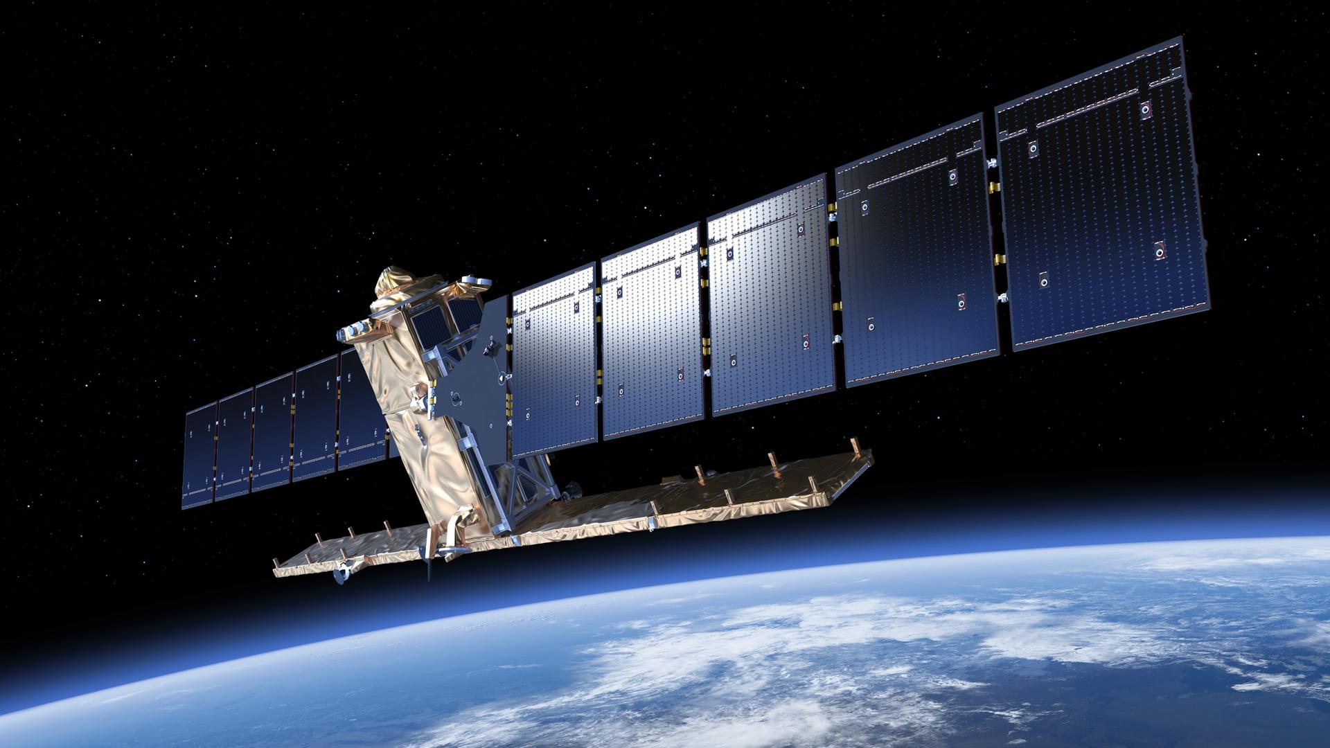 Sentinel-1 ist ein wissenschaftlicher Radarsatellit